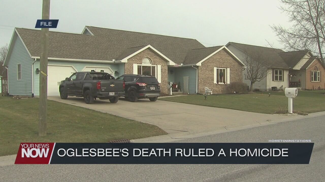 Allen County Sheriff's Office says Oglesbee's death ruled homicide